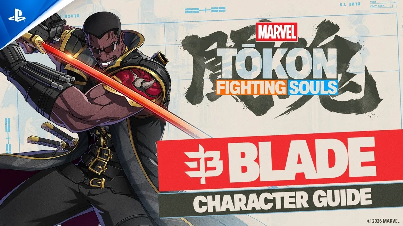 Blade in the official PlayStation Character Guide artwork
