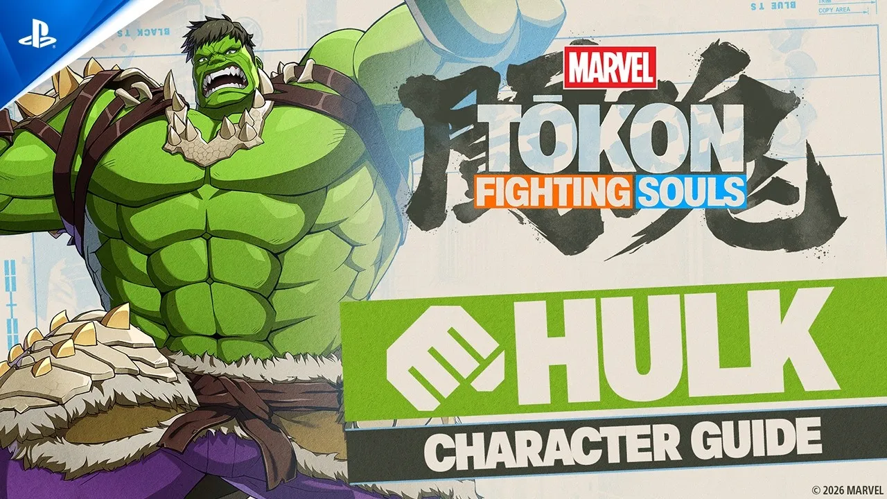 Hulk in the official PlayStation Character Guide artwork