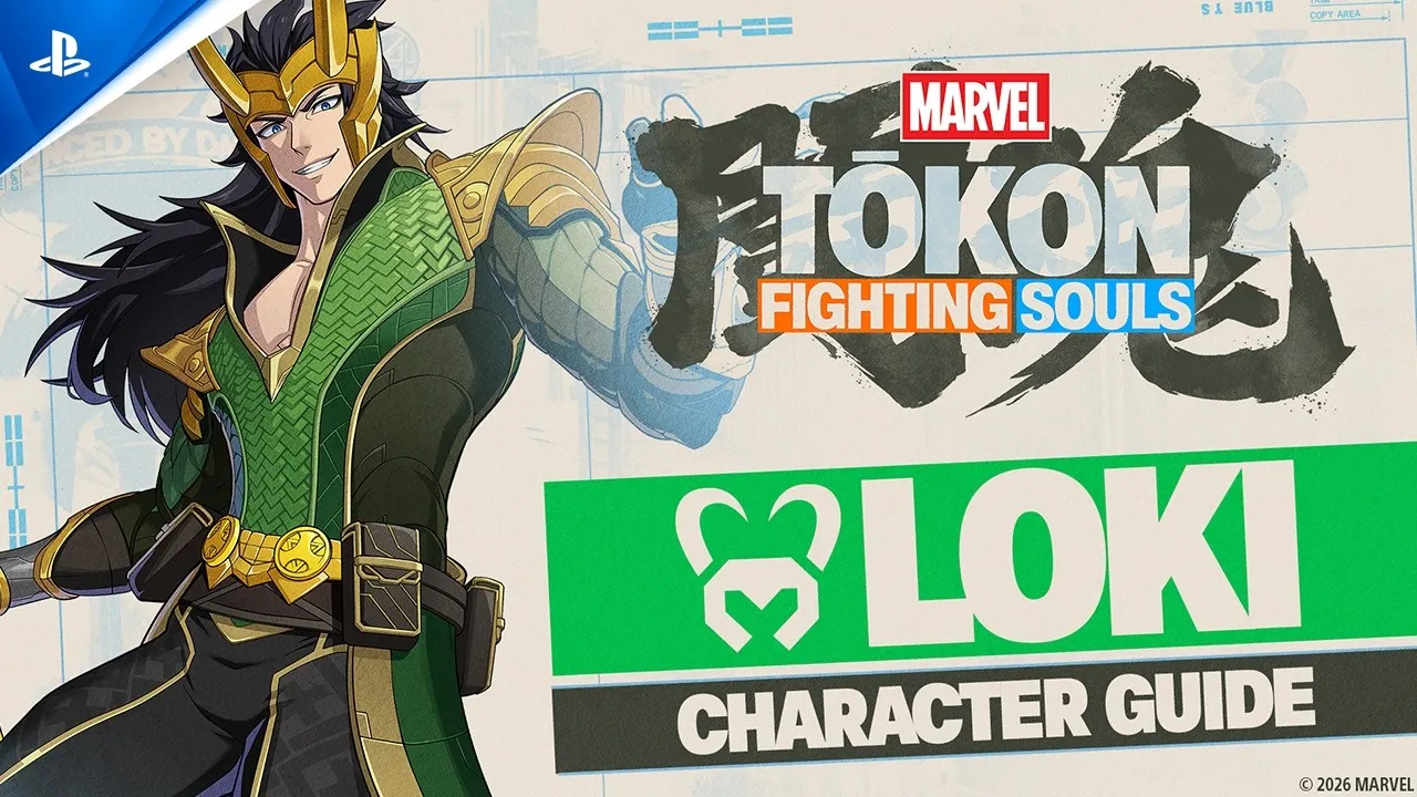 Loki in the official PlayStation Character Guide artwork